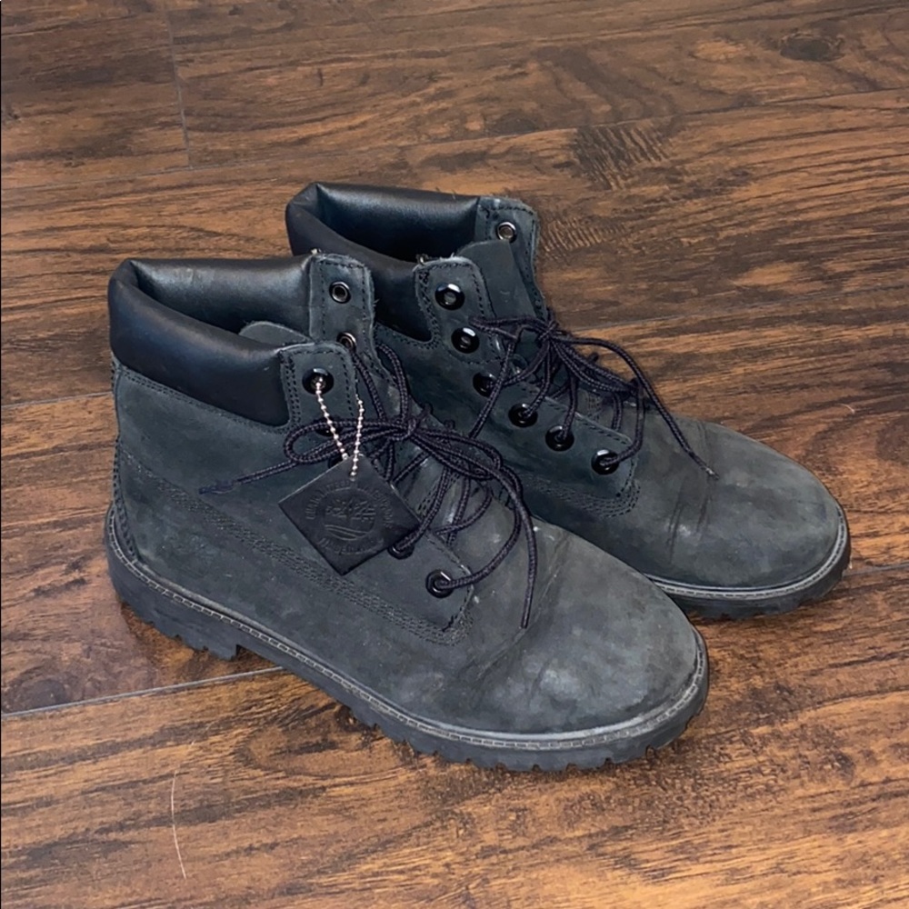 All black timberlands